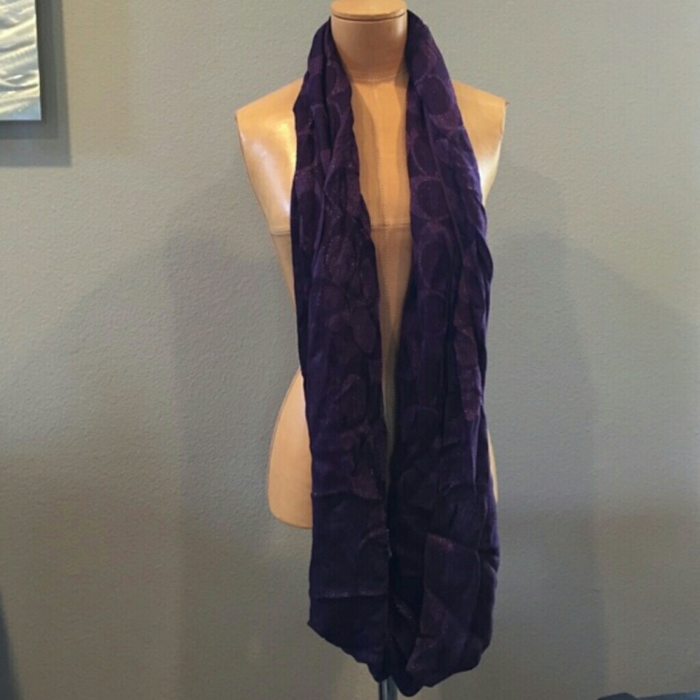 NWT Coach Infinity scarf