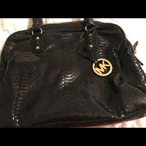 Michael Kors purse black alligator skin - Picture 2 of 2