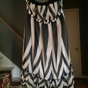 3/$10 Strapless dress