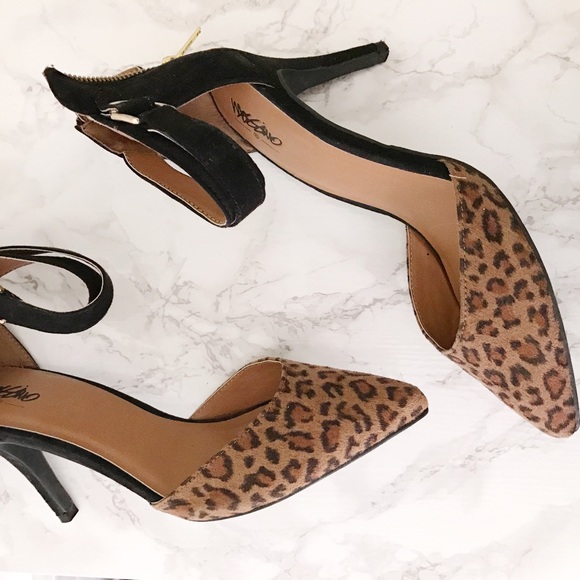 Mossimo Supply Co. Shoes - Mossimo Leopard Heels size 8