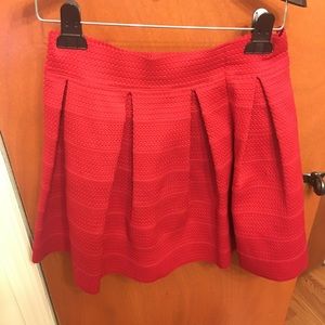 Red Express skirt