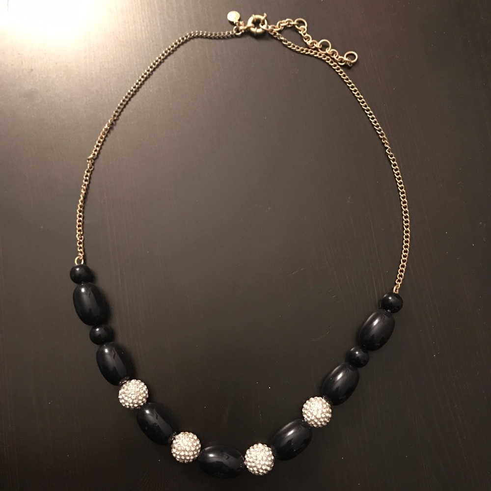 J. Crew Navy Statement Necklace