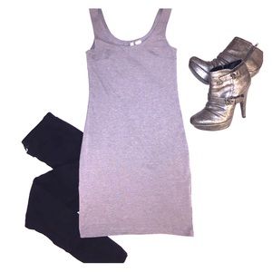 Gray Tank Dress