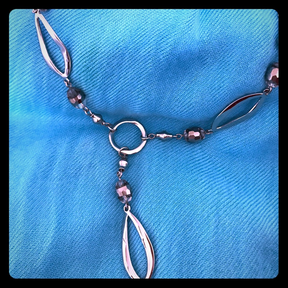 Lia Sophia silver necklace