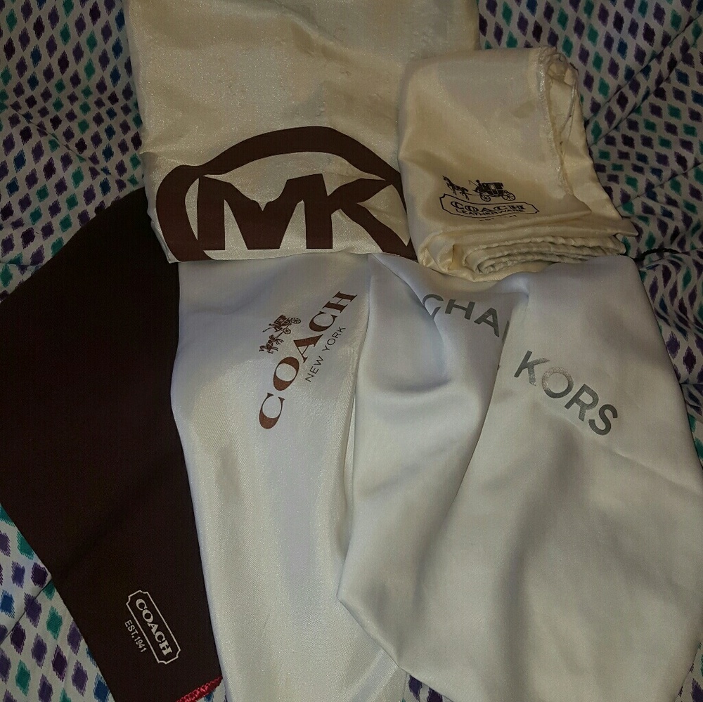 Coach and MK dustbags