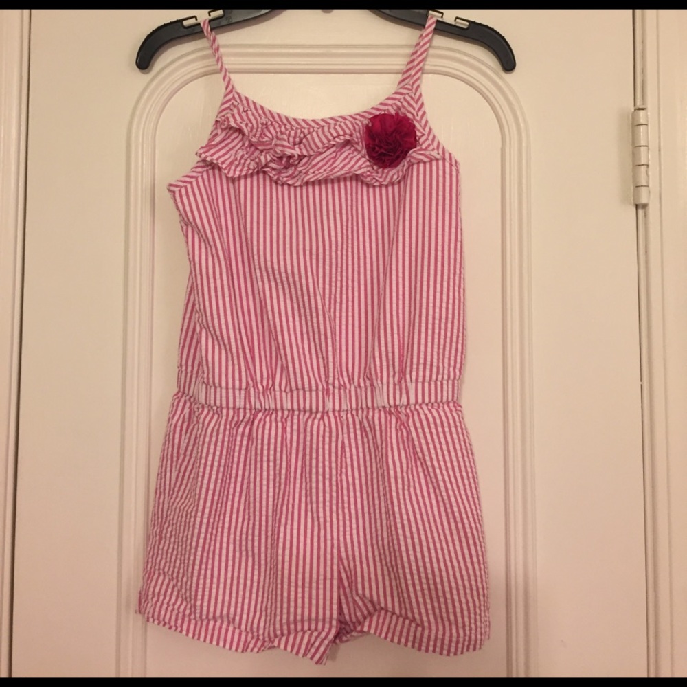 Seersucker Gymboree Romper