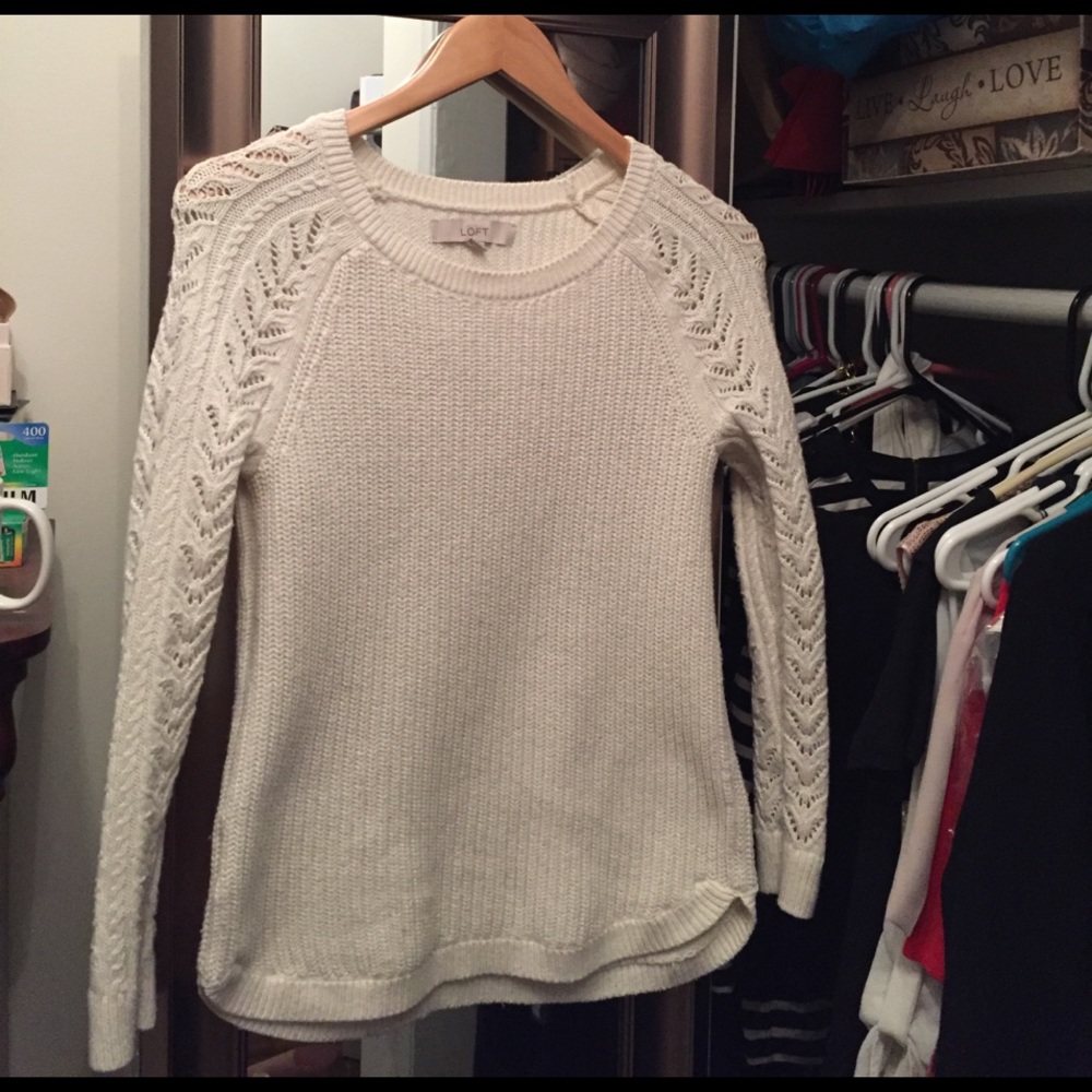 Cream loft sweater