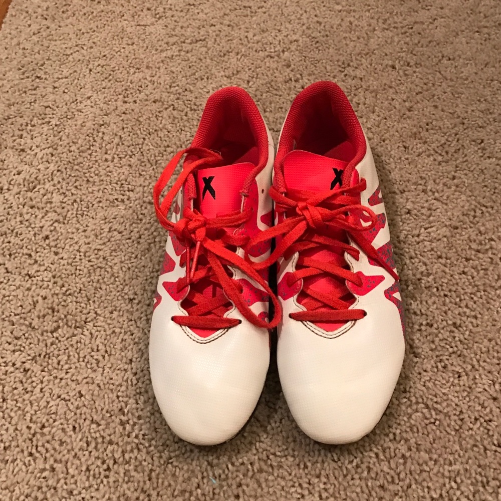 Girls Adidas outdoor soccer shoes