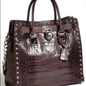 Michael Kors large studded handbag