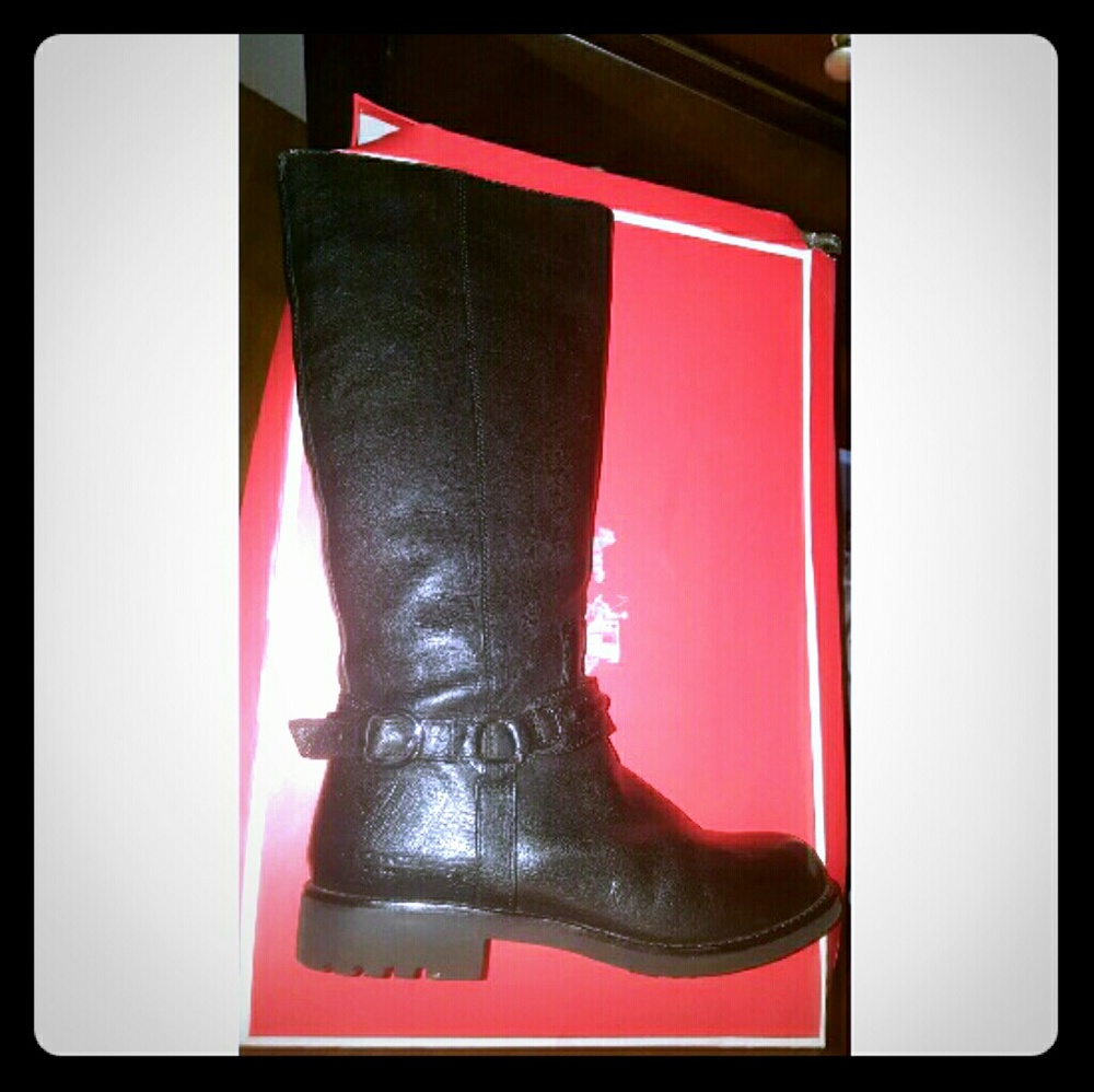 Coach riding boots