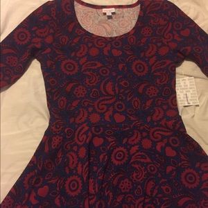 Lularoe Nicole dress NWT size large