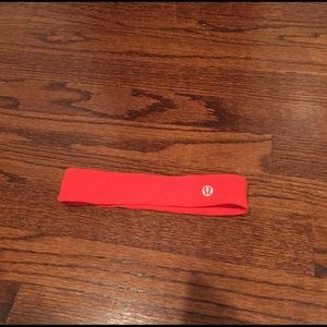Lululemon no slip headband, orange