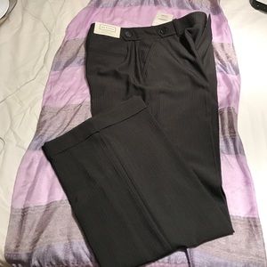 Trousers slight pinstriping