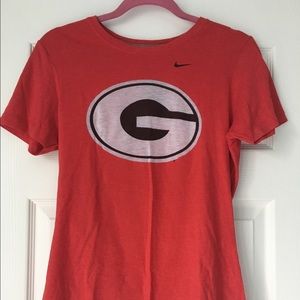 UGA ladies cut top