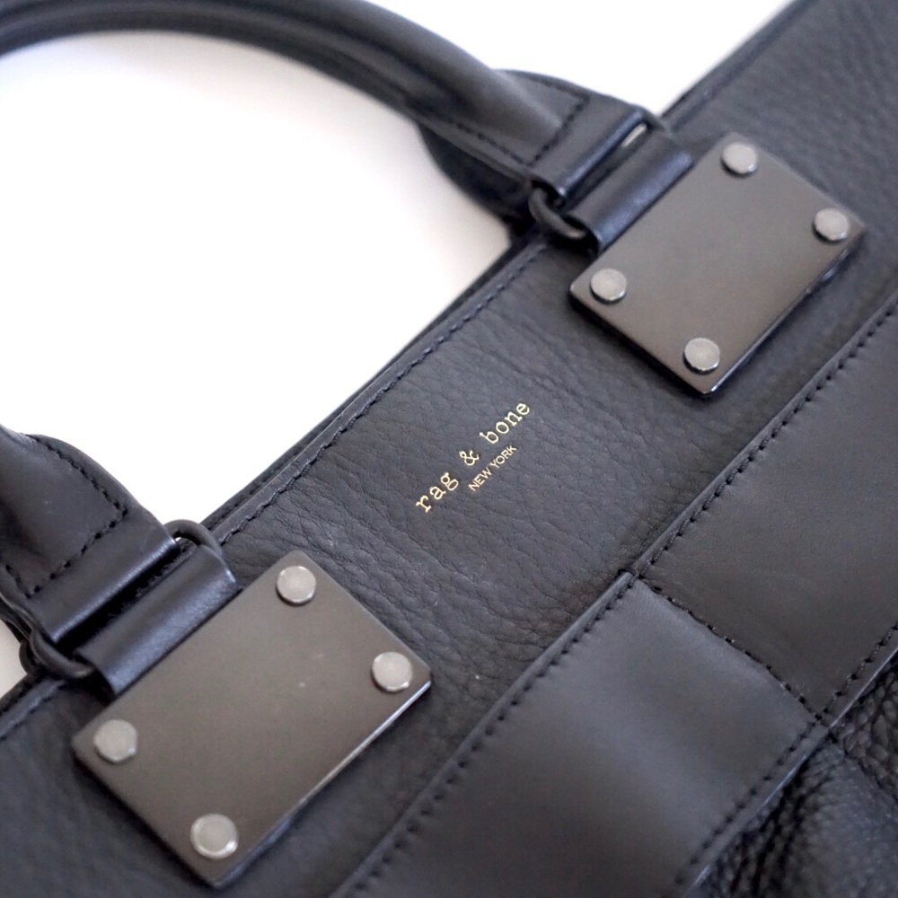 Rag & Bone Black Pilot Bag - Picture 2 of 8