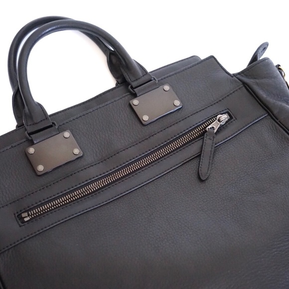 Rag & Bone Black Pilot Bag - Picture 5 of 8