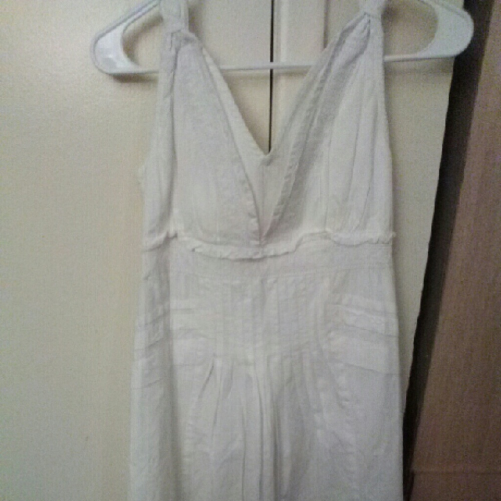 White dress never worn.