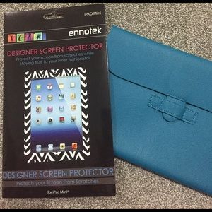 iPad mini pouch with screen protector NWOT