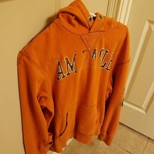 Distressed American Eagle Hoodie