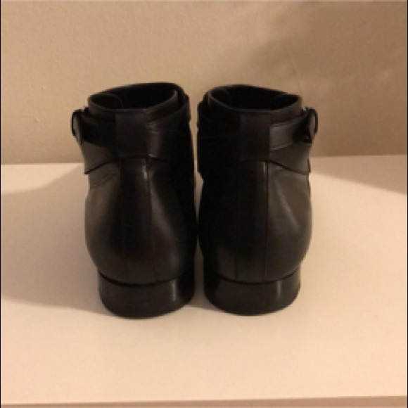 SAINT LAURENT PARIS Leather Jodhpur Cropped  Boot - Picture 4 of 5