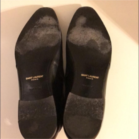 SAINT LAURENT PARIS Leather Jodhpur Cropped  Boot - Picture 5 of 5