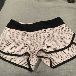 Lululemon 2 way stretch speed shorts
