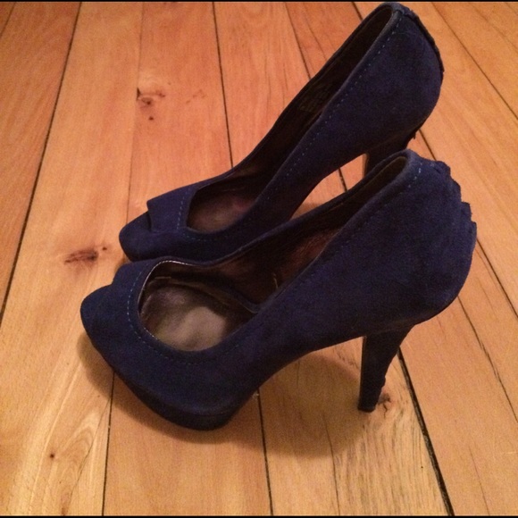 Steve Madden royal blue stiletto - Picture 2 of 4