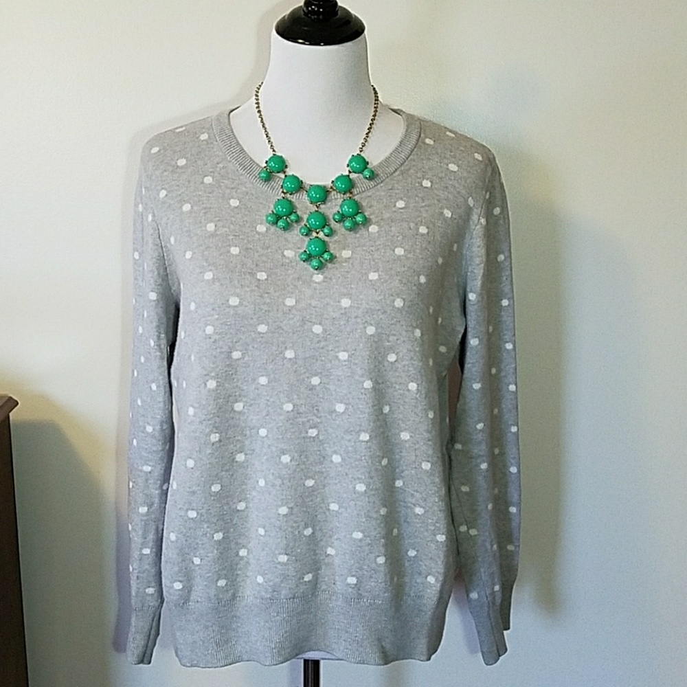 Liz Claiborne Polkadot Sweater