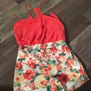 Floral romper