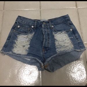 Brandy Melville high waisted shorts