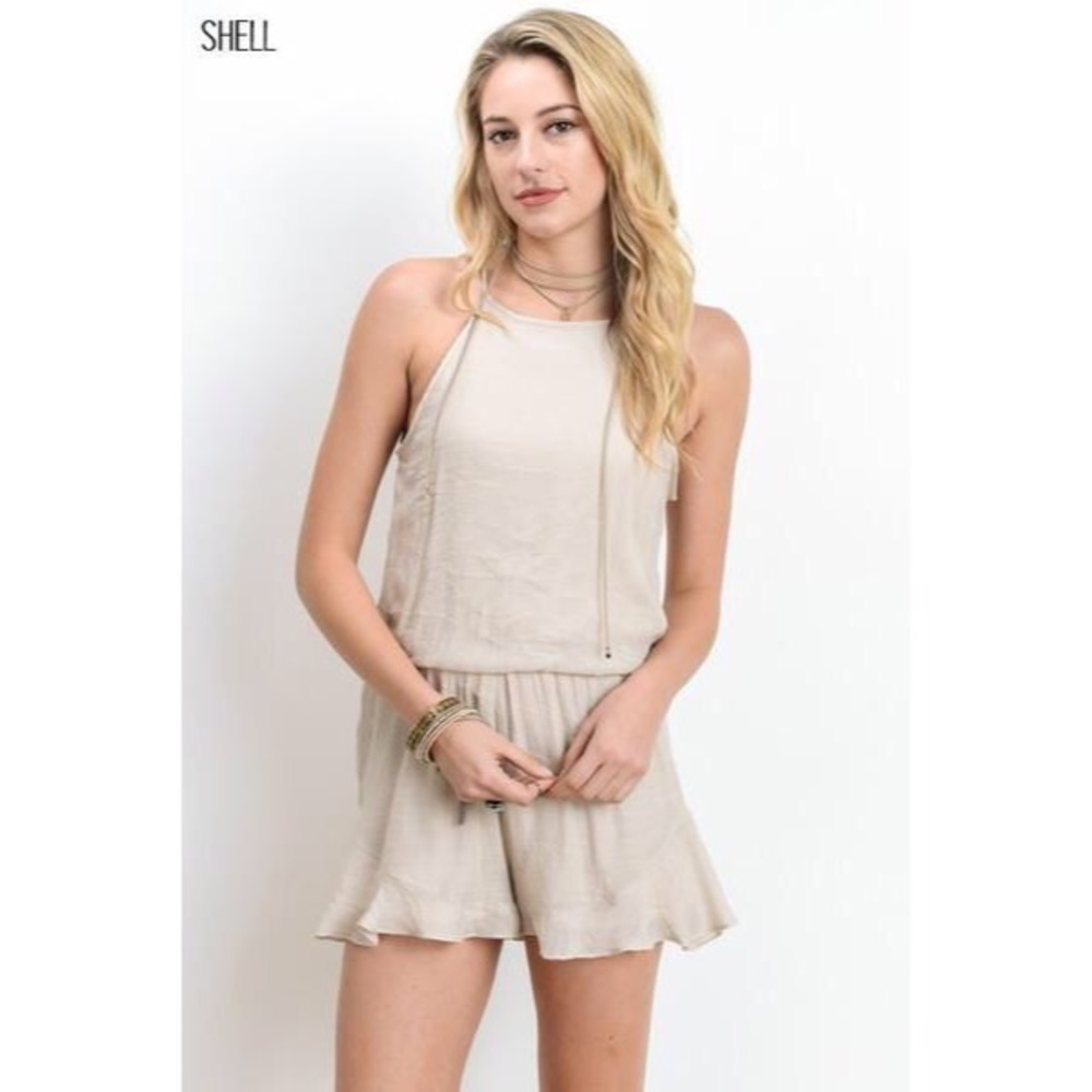 >>LAST<< Set Free Olive Green Romper - Picture 4 of 5