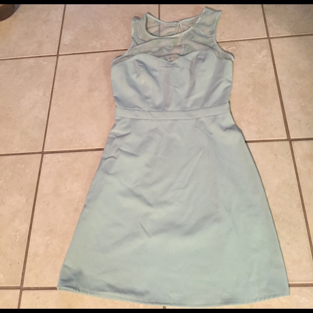 Light blue dress