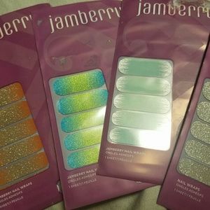 Jamberry nail wraps - 4 brand new sets
