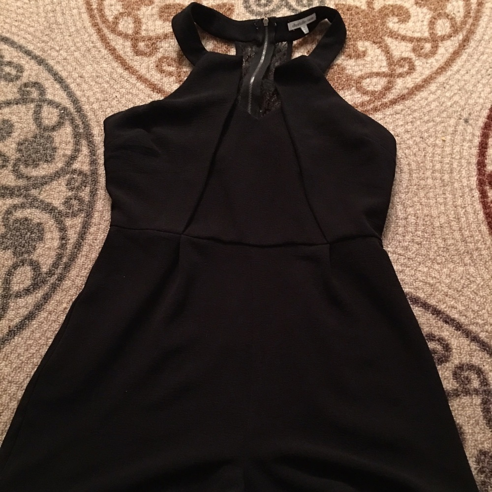 Cute black romper