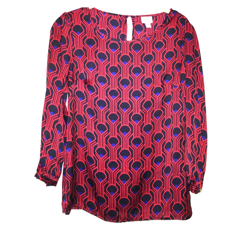 Merona red shirt