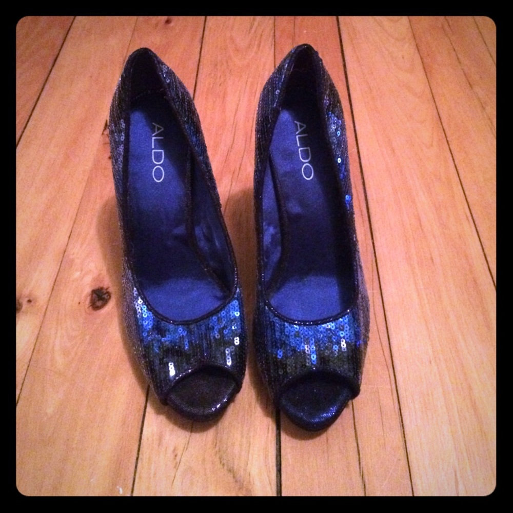 Aldo sparkly heel