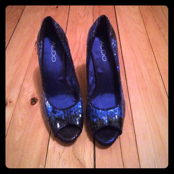 Aldo sparkly heel - Picture 1 of 4