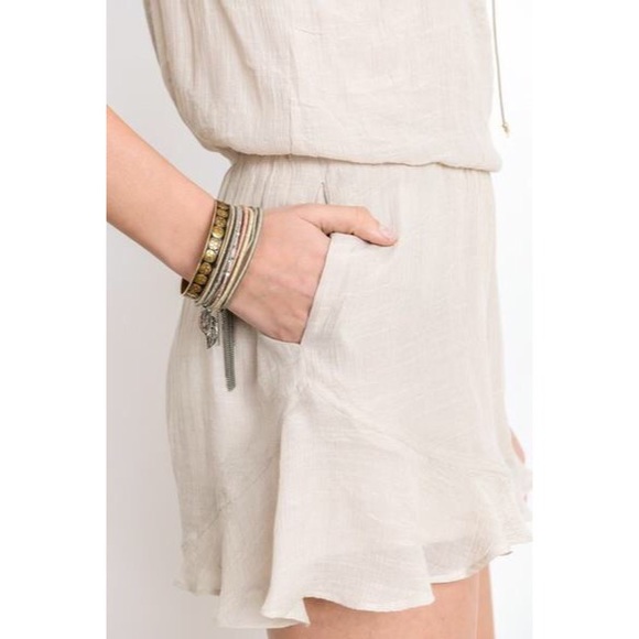 >>LAST<< Set Free Shell Ivory Romper - Picture 5 of 5