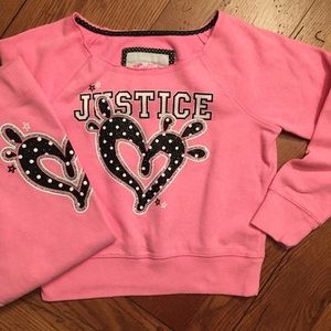 Girls JUSTICE 2pc set 🖤