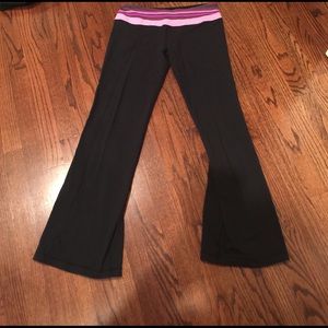 Gently used reversible Lululemon groove pants.