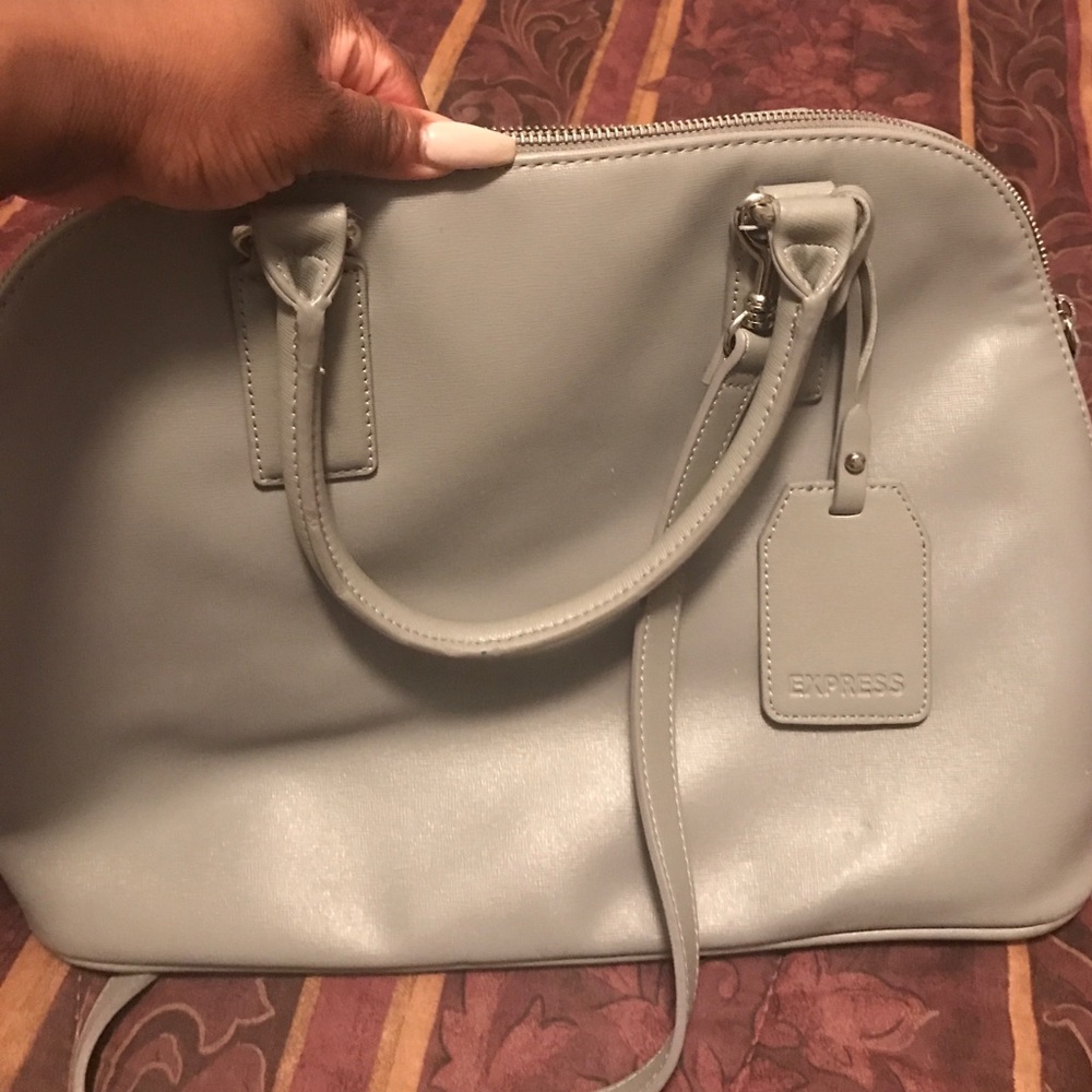 Grey Express Handbag