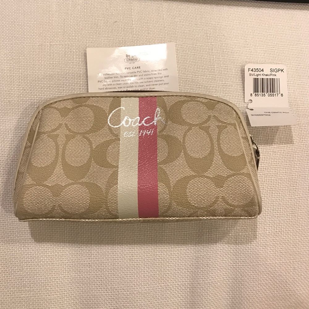 Sold on Merc - Gently used Coach makeup case