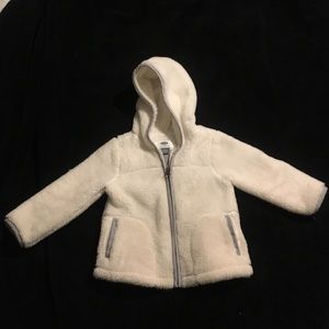 Soft plush fleece jacket