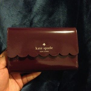 Kate Spade Lily Avenue Patent Kieran wallet SALE❤️