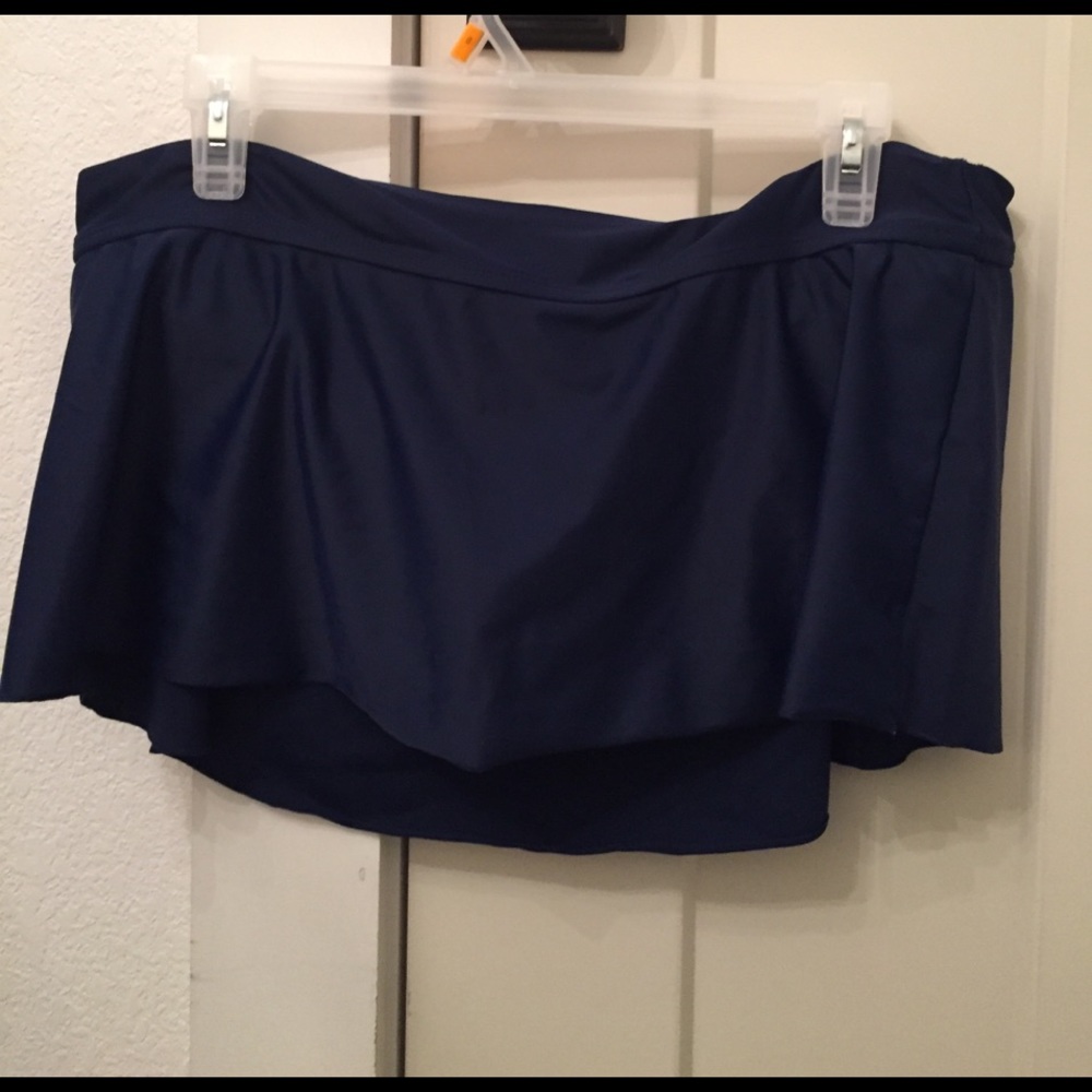 Deep Navy Blue Swim Skort