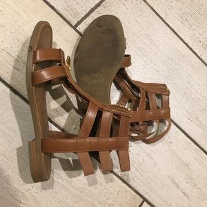 Tan Strappy Gladiator Sandals Coachella Festival