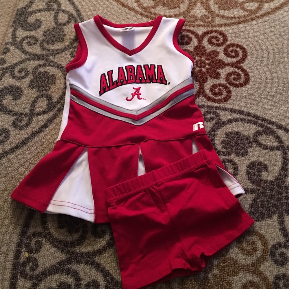 Toddler 2T Alabama Cheerleader Outfit