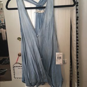 Denim tank top!