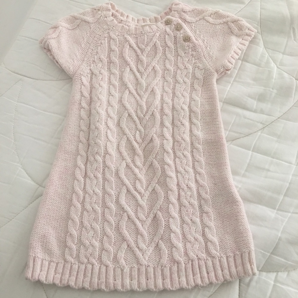 H&M Baby Girl Sweater Dress - 6-9 Months