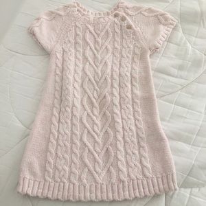 H&M Baby Girl Sweater Dress - 6-9 Months